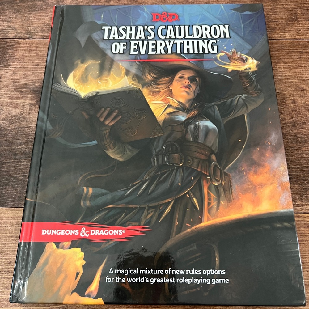 Dungeons & Dragons Tasha's Cauldron of Everything 5e Hardcover First Printing